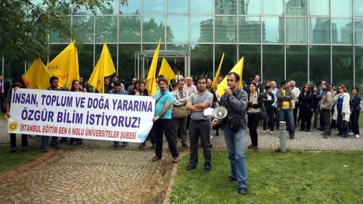 T'de 'GDO' protestosu