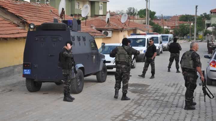 Edirne'de hava destekli uyuturucu operasyonu