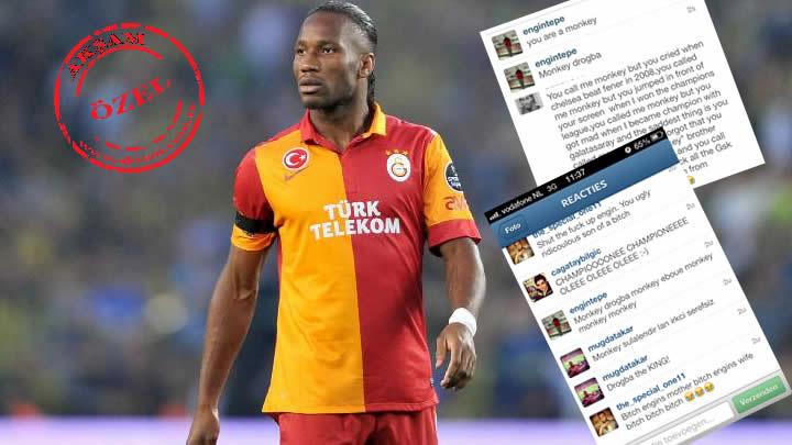 te Drogba'y isyan ettiren mesajlar!