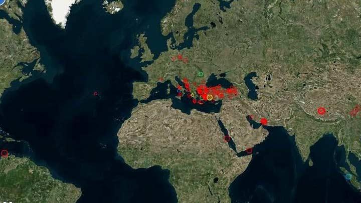 Mulada deprem silsilesi