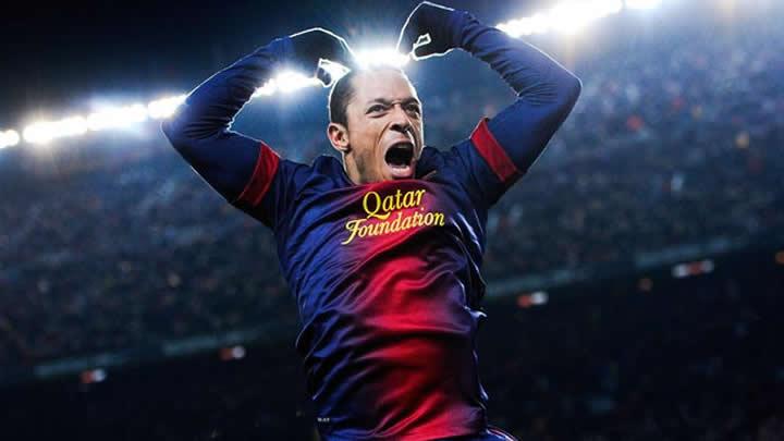 Adriano Barcelona ile uzatt