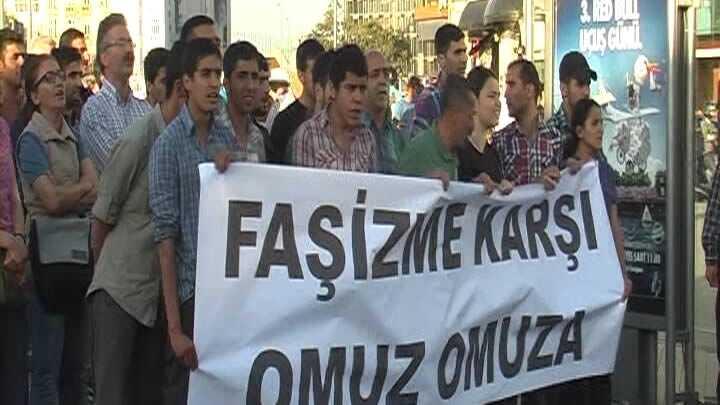 Taksim'de polis mdahalesi