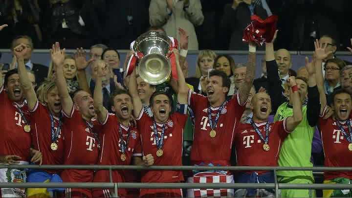 ampiyonlar Ligi ampiyonu Bayern Mnih! 