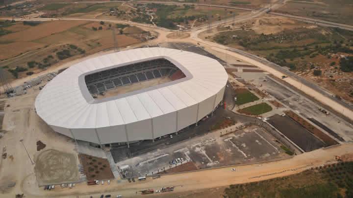 Mersin Arena Stad 4 ayda hazr