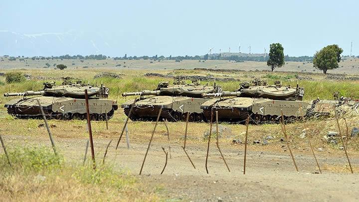 Golan Tepeleri'nde gerginlik hakim