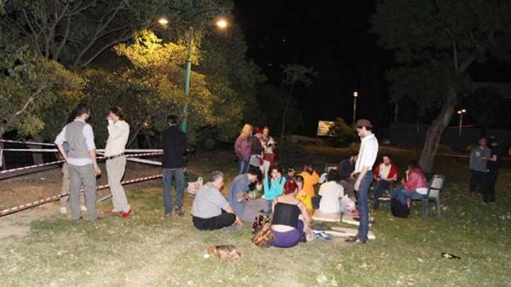  Taksim Gezi Park'nda nbet tuttular