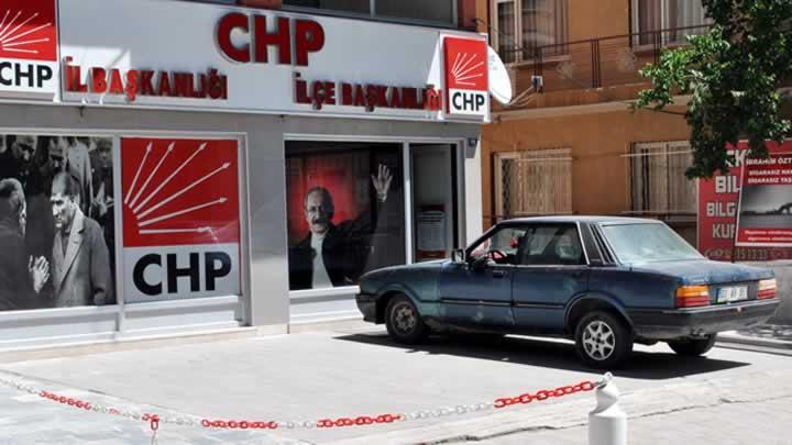 CHP'de bomba panii