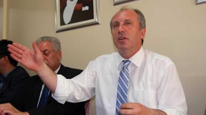 CHP'li Muharrem nce'den Erdoan'a sert szler