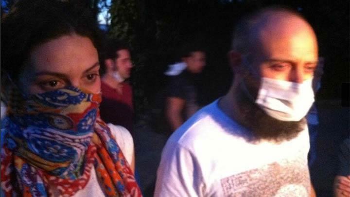 Bergzar Korel ve Halit Ergen de Taksim Gezi Park'nda