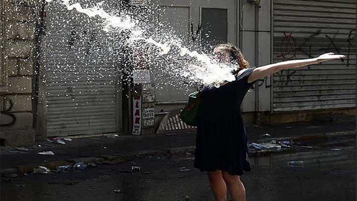 Gezi Park eylemlerinde ok paylalan fotoraflar