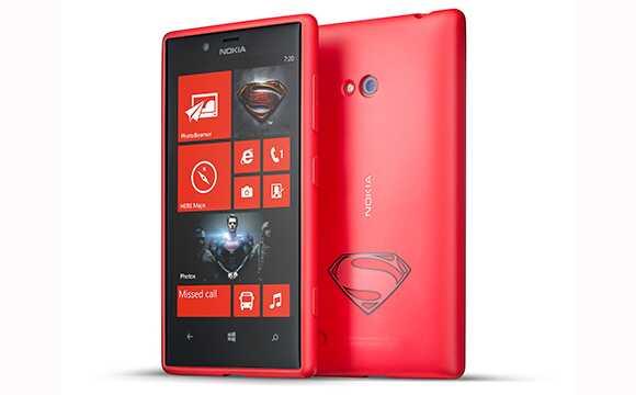 Nokia Lumia 720 alanlara Superman kapa hediye