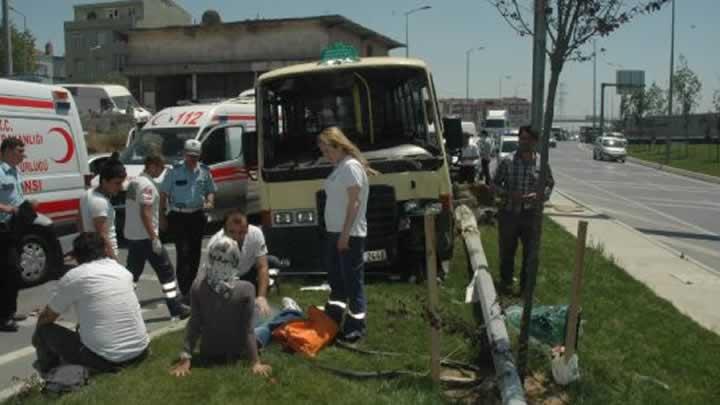 Sultangazi'de trafik kazas