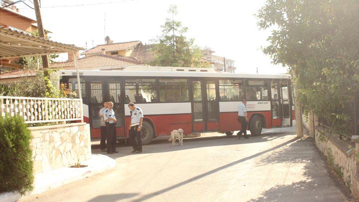 zmir'de belediye ofr yolcuyu baklad