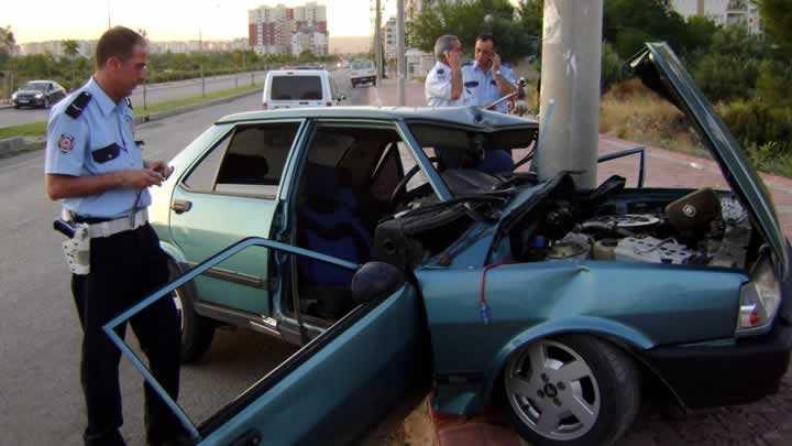 Antalya'da trafik kazas