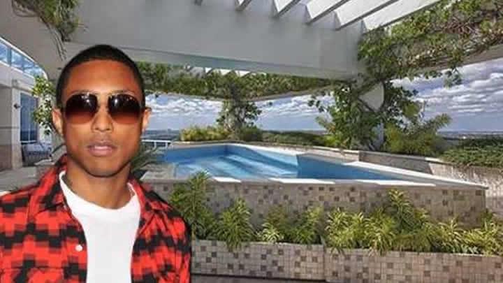 nl rapi Pharrell, Miami'deki evini byk indirimle satyor