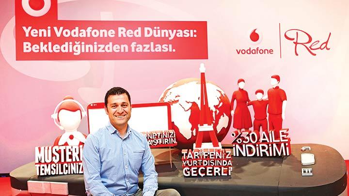 Vodafone 10 milyon yeyi krmzya boyamak istiyor