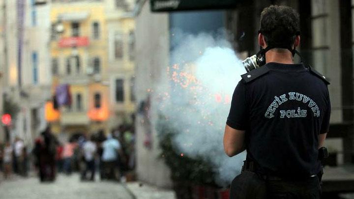 Taksim gzaltlarna 8 tutuklama