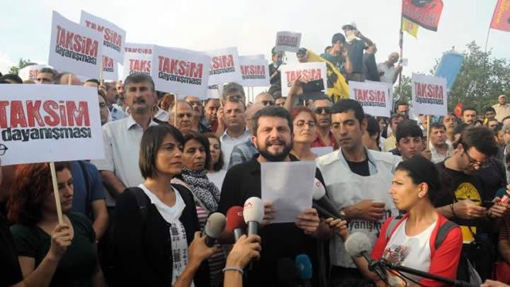 Taksim Dayanmas yelerinin evlerinde arama yaplyor