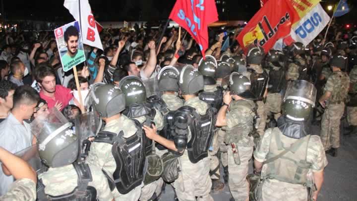 Hatay'da polis mdahalesi