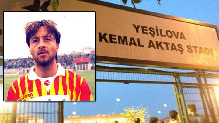 Galatasarayl Kemal Akta'n ismi Yeilova Stad'na verildi