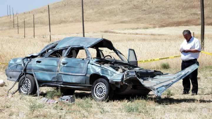 Burdur'da trafik kazas