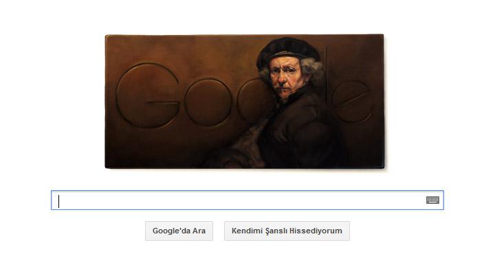 Rembrandt kimdir" Google Rembrandt' unutmad...