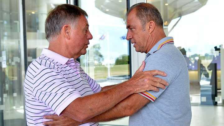 Fatih Terim'e srpriz ziyaret