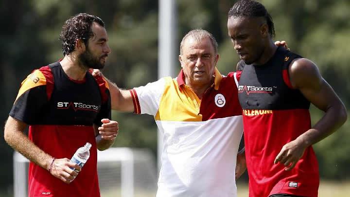 Fatih Terim'den Drogba'ya byk jest!