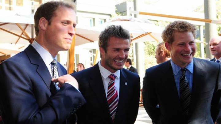 David Beckham'dan kraliyet bebeine isim nerisi