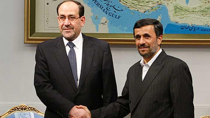 Ahmedinejad, Maliki ile bulutu