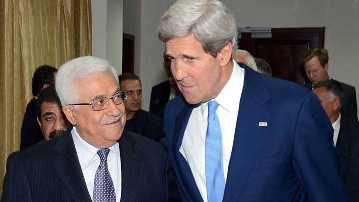 ABD Dileri Bakan Kerry Ramallah'ta