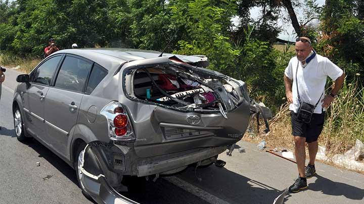 Manisa'da trafik kazas