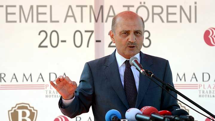 Bakan Bayraktar Trabzon'da temel atma trenine katld