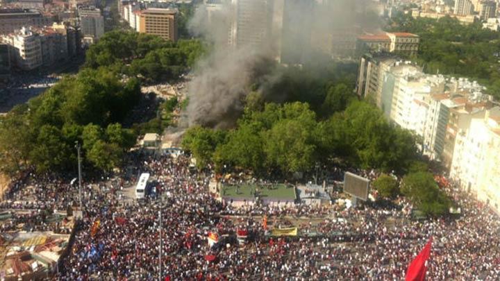 Basavclktan Gezi Park aklamas