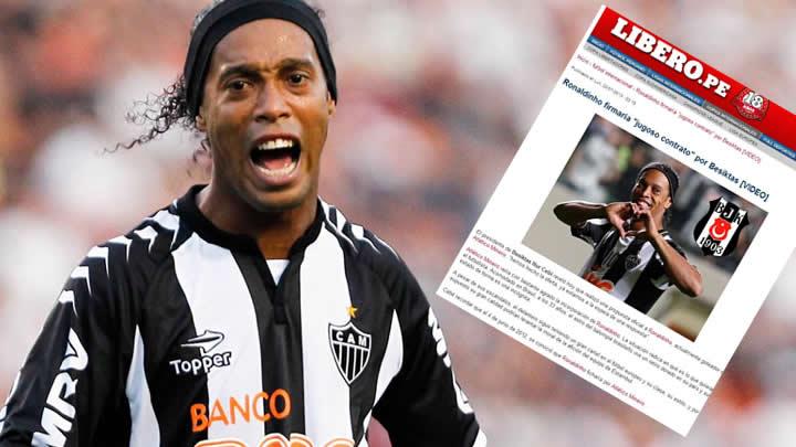 Ronaldinho Beikta'a imza atacak (!)