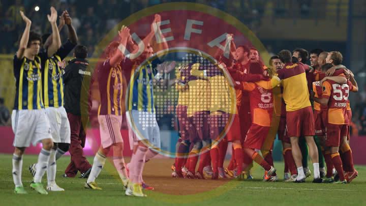 UEFA F.Bahe ve G.Saray'n kasasn aklad!