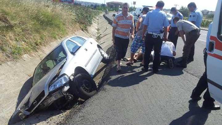 Tekirda'da trafik kazas