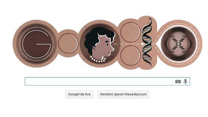 Rosalind Franklin kimdir" Google'dan Rosalind Franklin'e zel doodle