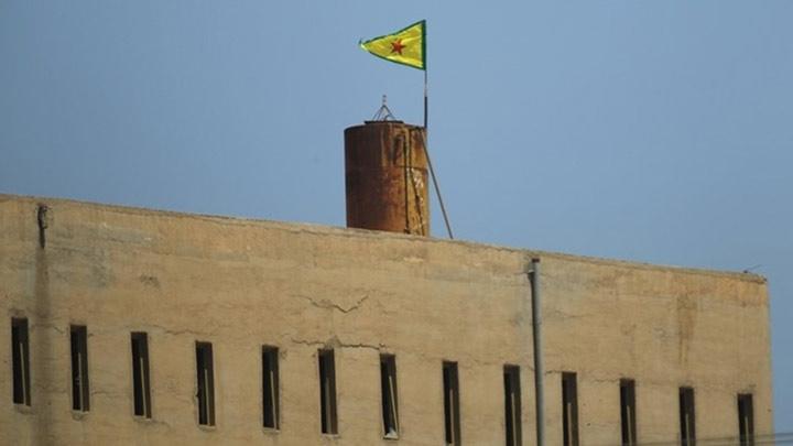 Rasulayn'da PYD bayra indirildi