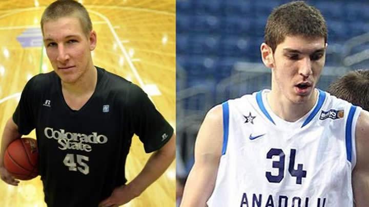 Colton Iverson ve Gkhan irin Beikta'ta