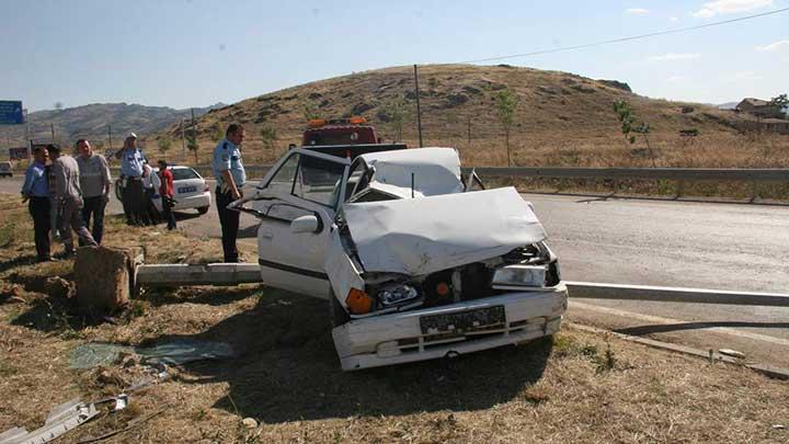 Afyon'da trafik kazas