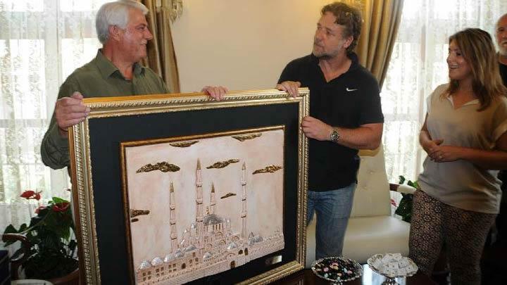 Russell Crowe yeni filmini Edirne'de ekecek