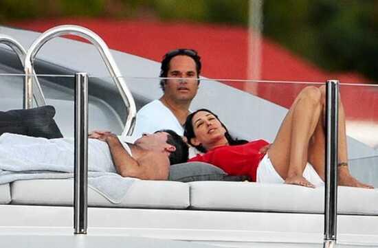 Andrew Silverman  Simon Cowell  Lauren Silverman  ev ald fotoraflar resimleri