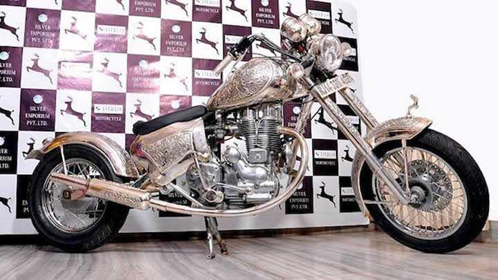 gumus motorsiklet  hindistan  silver emporium fotoraflar resimleri