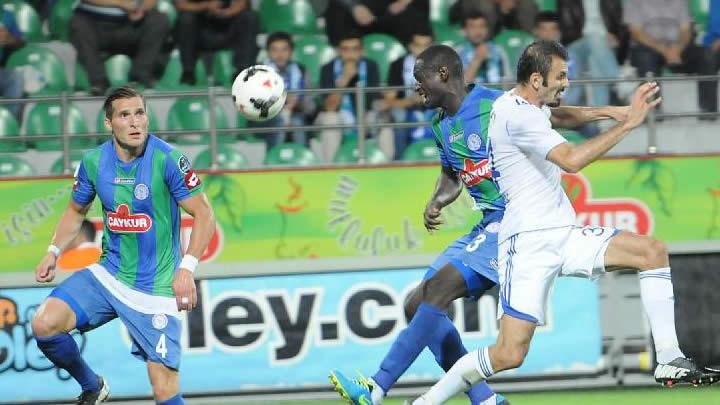 .Rizespor: 2 Kayseri Erciyesspor: 1