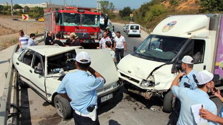 Sancaktepe'de kaza