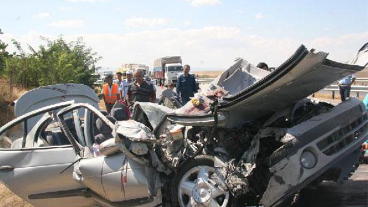 orum'da trafik kazas