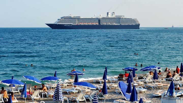 Noordam, Antalya'dan geti