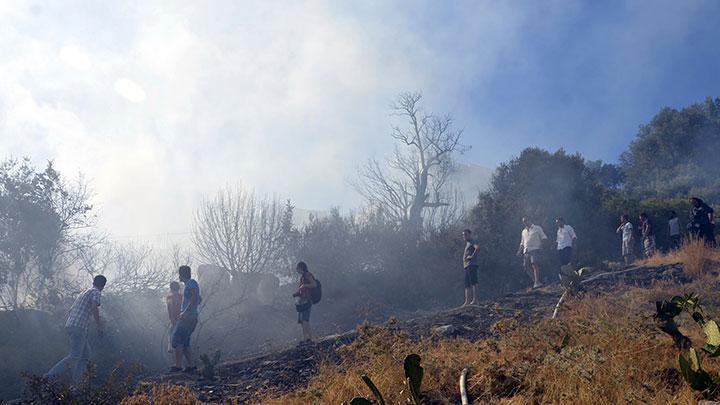 Bodrum'da yangn