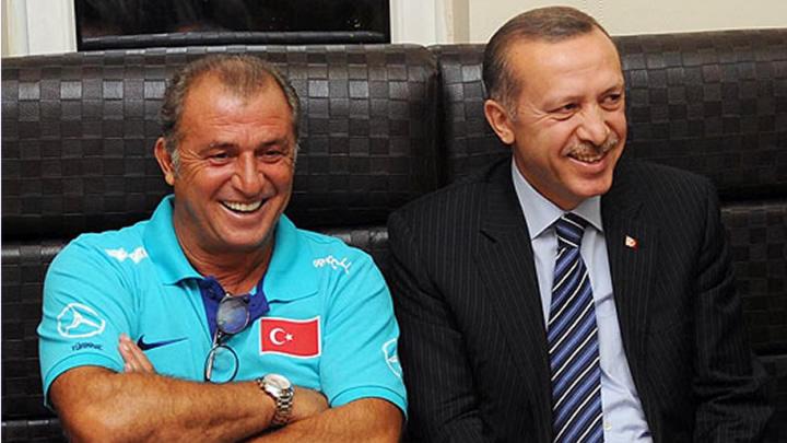 Erdoan'dan Fatih Terim ve CAS aklamas